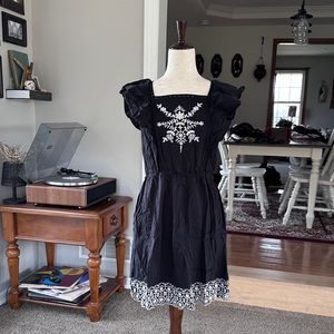 Old Navy Folkcore Summer Mini Dress